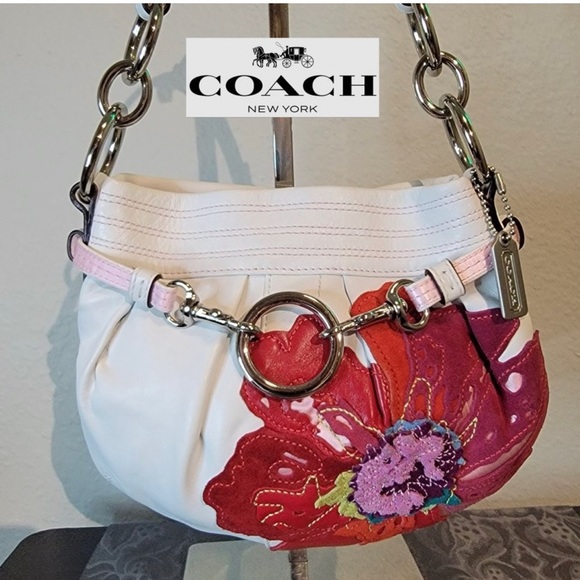 Coach Handbags - Coach Poppy of Peace Y2K Floral Handbag